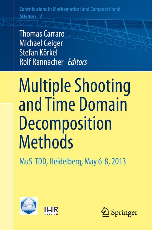 Produktbild: Multiple Shooting and Time Domain Decomposition Methods