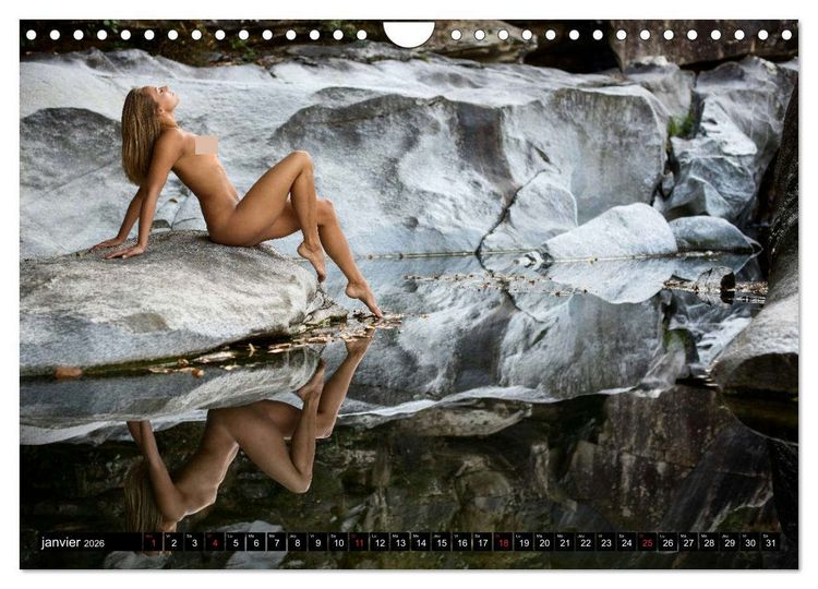 Produktbild: Le nu au Tessin (Calendrier mural 2026 DIN A4 vertical), CALVENDO calendrier mensuel