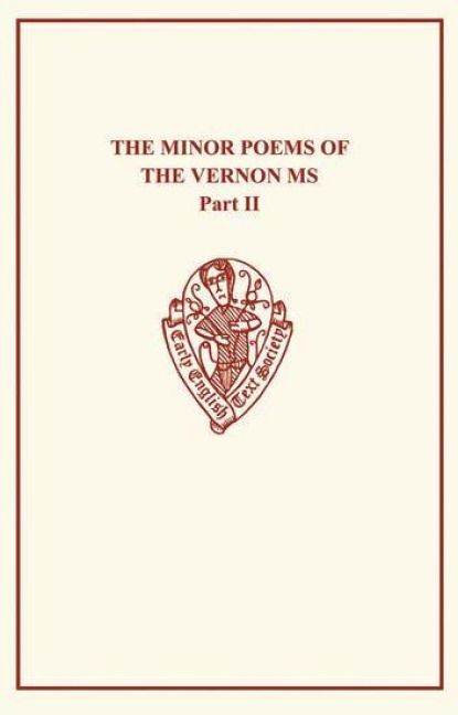 Produktbild: The Minor Poems of the Vernon MS II