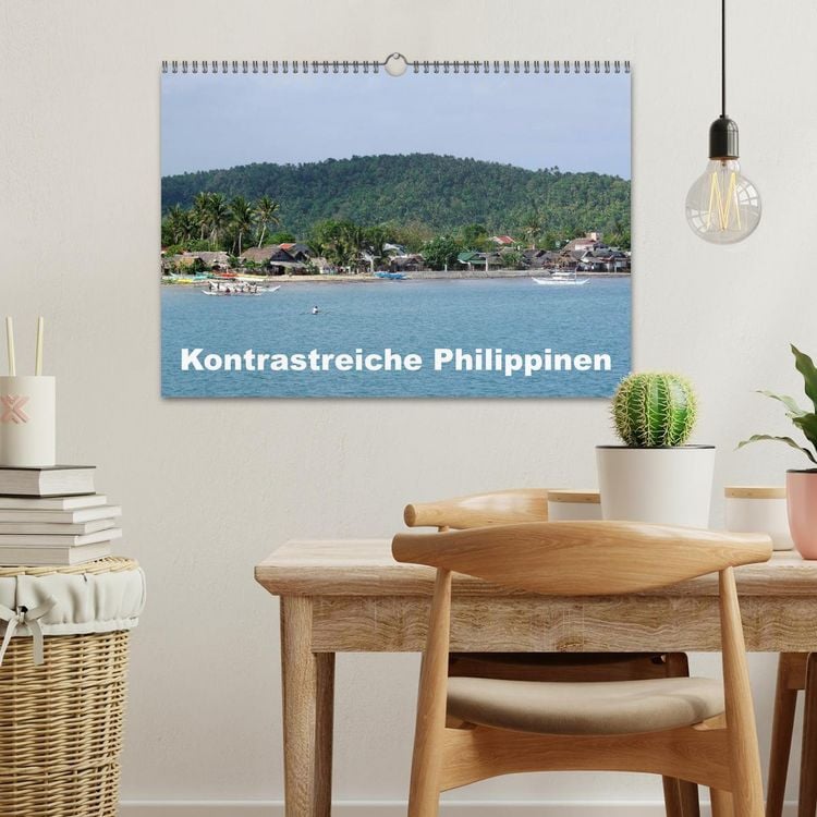 Produktbild: Kontrastreiche Philippinen (Wandkalender 2026 DIN A3 quer), CALVENDO Monatskalender