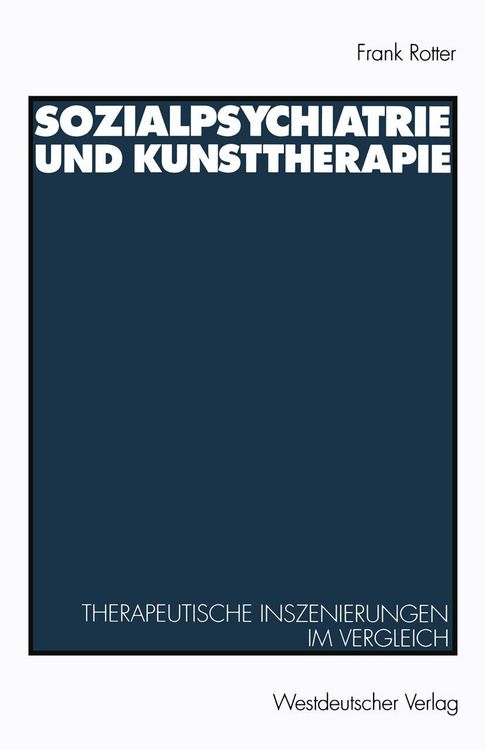Produktbild: Sozialpsychiatrie und Kunsttherapie
