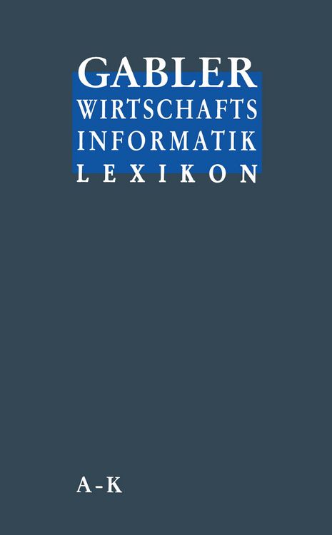 Produktbild: Gabler Wirtschafts Informatik Lexikon