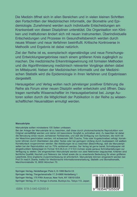 Produktbild: Biometrie und Informatik &mdash; neue Wege zur Erkenntnisgewinnung in der Medizin