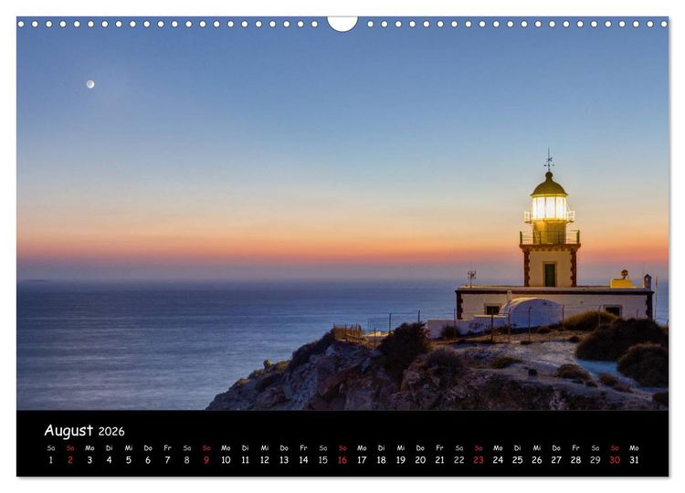 Produktbild: Leuchtende St&auml;dte (Wandkalender 2026 DIN A3 quer), CALVENDO Monatskalender