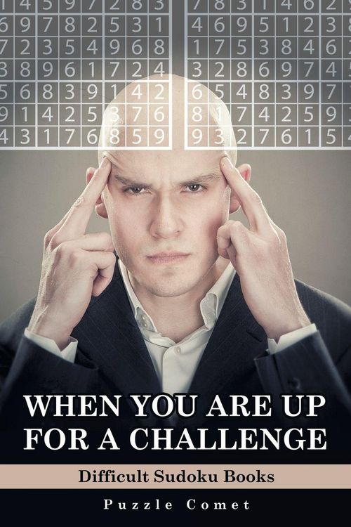 Produktbild: When You are Up for a Challenge Difficult Sudoku Books