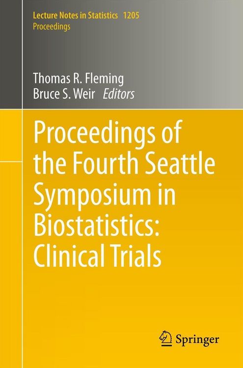 Produktbild: Proceedings of the Fourth Seattle Symposium in Biostatistics: Clinical Trials