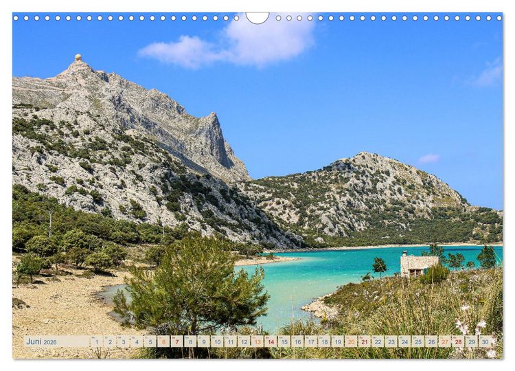 Produktbild: Tramuntana Trekking - Wandern auf Mallorca (Wandkalender 2026 DIN A3 quer), CALVENDO Monatskalender