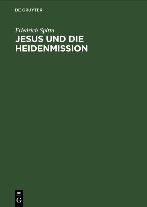 Produktbild: Jesus und die Heidenmission