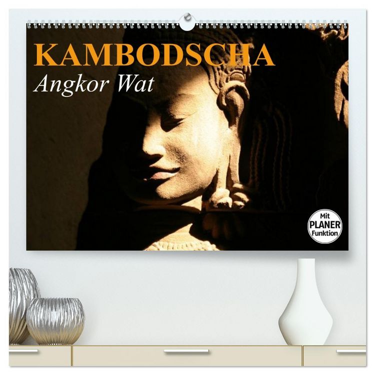 Produktbild: Kambodscha. Angkor Wat (hochwertiger Premium Wandkalender 2026 DIN A2 quer), Kunstdruck in Hochglanz