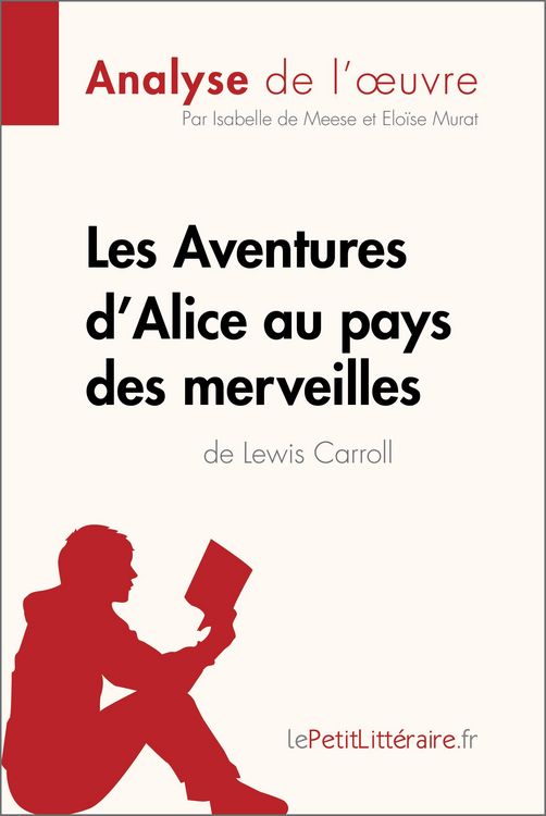 Produktbild: Les Aventures d'Alice au pays des merveilles de Lewis Carroll (Analyse de l'oeuvre)