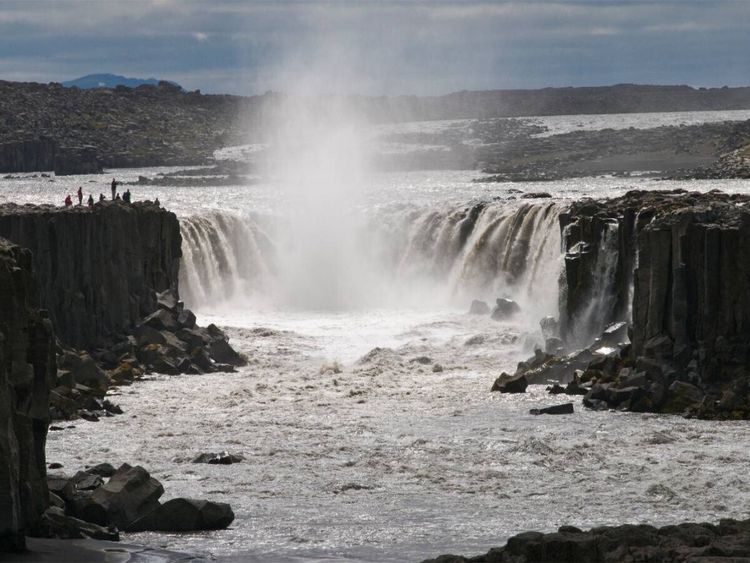 Produktbild: CALVENDO Puzzle Selfoss | 1000 Teile Lege-Gr&ouml;&szlig;e 64x48cm Foto-Puzzle f&uuml;r gl&uuml;ckliche Stunden