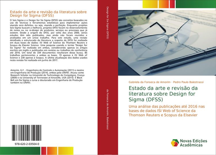Produktbild: Estado da arte e revis&atilde;o da literatura sobre Design for Sigma (DFSS)