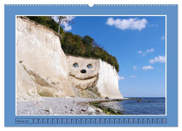 Produktbild: L&auml;cheln in Landschaften (hochwertiger Premium Wandkalender 2026 DIN A2 quer), Kunstdruck in Hochglanz