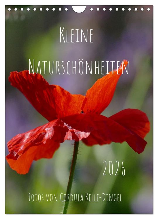 Produktbild: Kleine Natursch&ouml;nheiten (Wandkalender 2026 DIN A4 hoch), CALVENDO Monatskalender