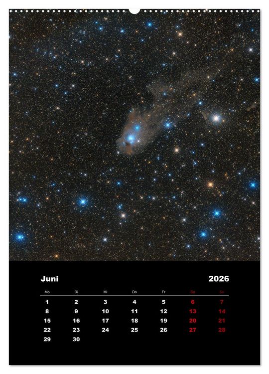 Produktbild: Das Universum (Wandkalender 2026 DIN A2 hoch), CALVENDO Monatskalender