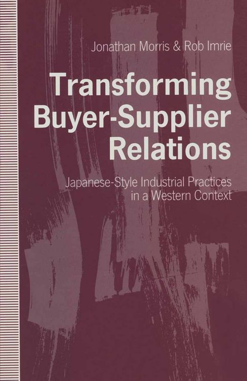 Produktbild: Transforming Buyer-Supplier Relations