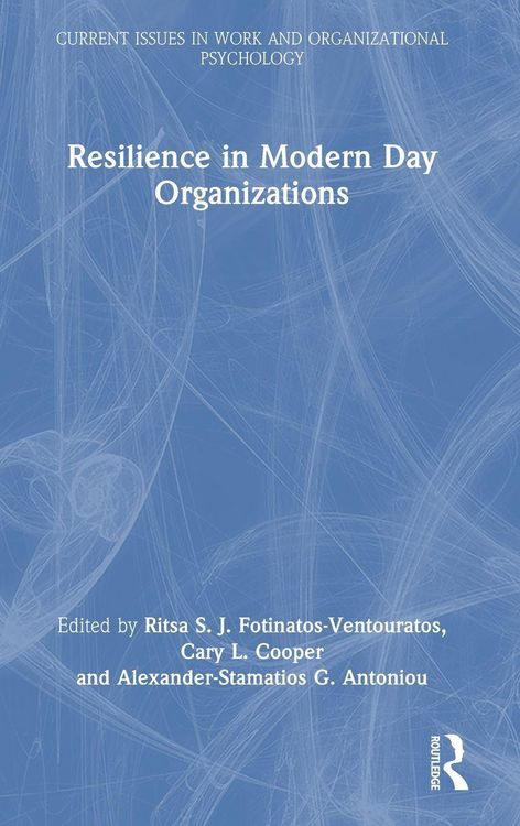 Produktbild: Resilience in Modern Day Organizations