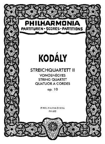 Produktbild: Kod&aacute;ly, Z: Streichquartett Nr. 2