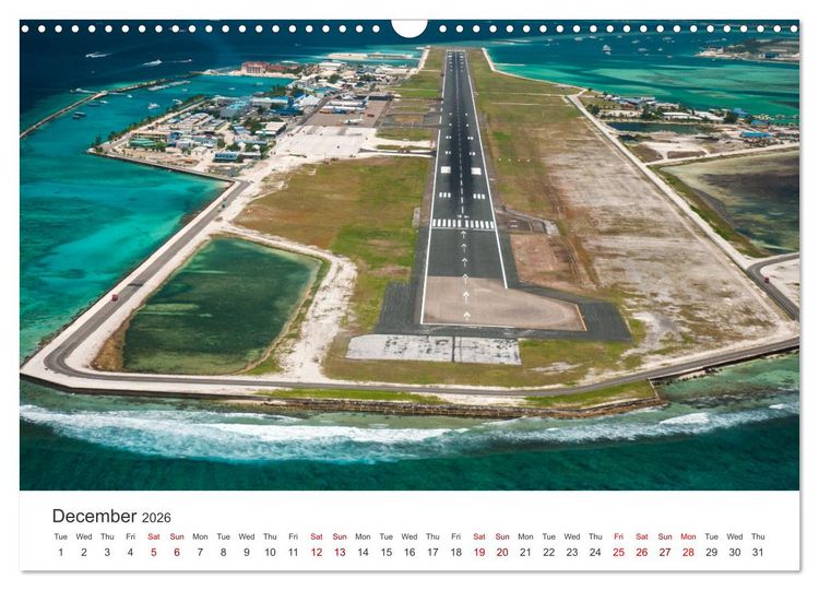 Produktbild: Maldives from above (Wall Calendar 2026 DIN A3 landscape), CALVENDO 12 Month Wall Calendar