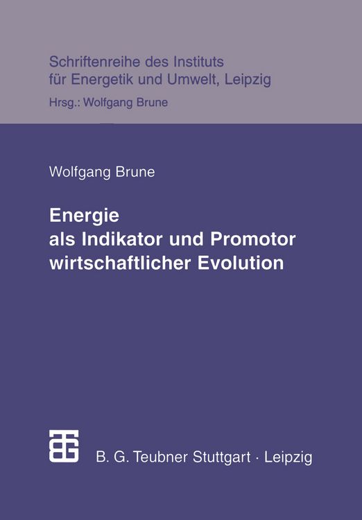 Produktbild: Energie als Indikator und Promotor wirtschaftlicher Evolution