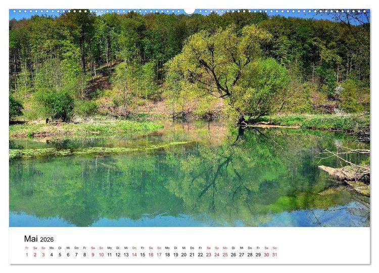 Produktbild: Zauberhafte Schw&auml;bische Alb (hochwertiger Premium Wandkalender 2026 DIN A2 quer), Kunstdruck in Hochglanz