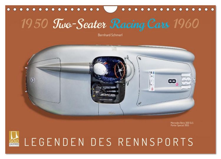 Produktbild: Two-Seater Racing Cars 1950-1960 (Wandkalender 2027 DIN A4 quer), CALVENDO Monatskalender