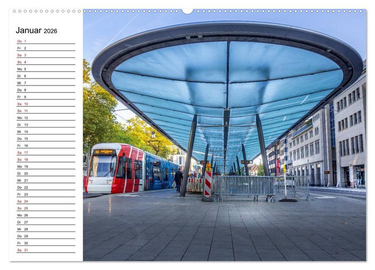 Produktbild: Krefeld Impressionen (Wandkalender 2026 DIN A2 quer), CALVENDO Monatskalender