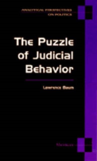 Produktbild: Puzzle Of Judicial Behavior