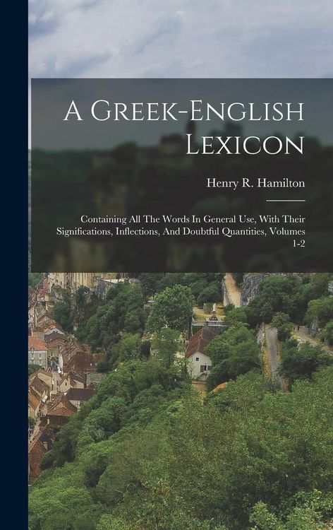 Produktbild: A Greek-english Lexicon