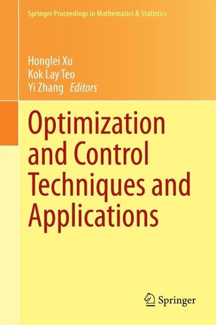 Produktbild: Optimization and Control Techniques and Applications