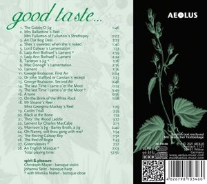 Produktbild: Good Taste-St&uuml;cke aus Irland,Schottland & Engl.