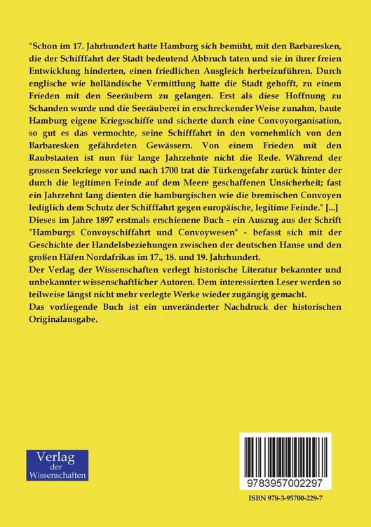 Produktbild: Die Hansest&auml;dte Hamburg, Bremen und L&uuml;beck und ihre Beziehungen zu Algier und Marokko