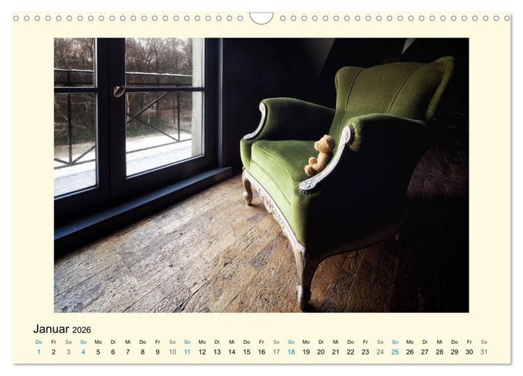 Produktbild: Herr B&auml;r urban explorer (Wandkalender 2026 DIN A3 quer), CALVENDO Monatskalender