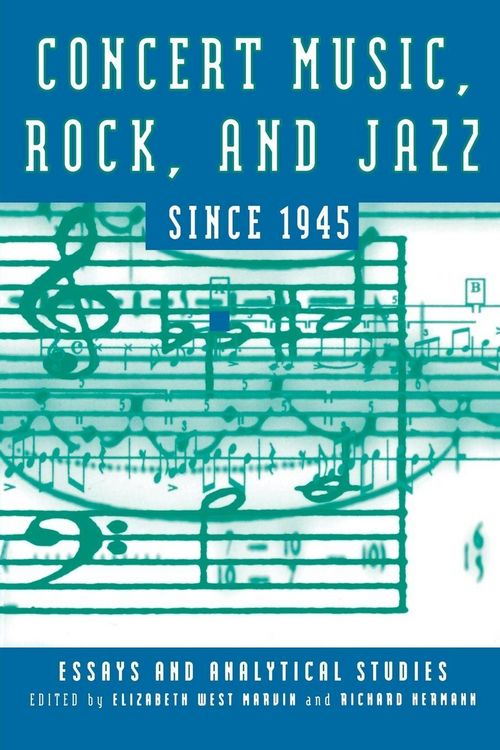 Produktbild: Concert Music, Rock, and Jazz Since 1945