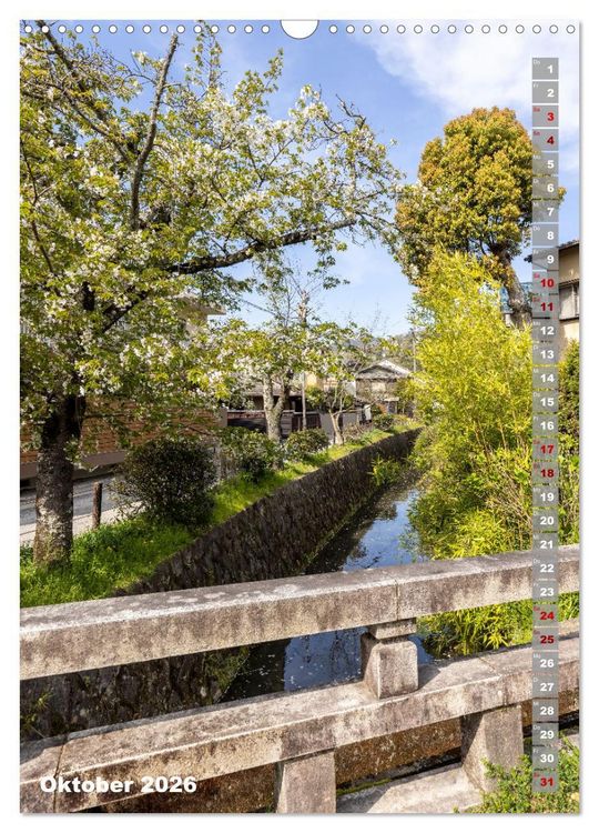 Produktbild: DER ZAUBER JAPANS Faszinierende Impressionen (Wandkalender 2026 DIN A3 hoch), CALVENDO Monatskalender