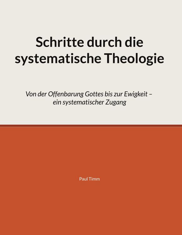 Produktbild: Schritte durch die systematische Theologie
