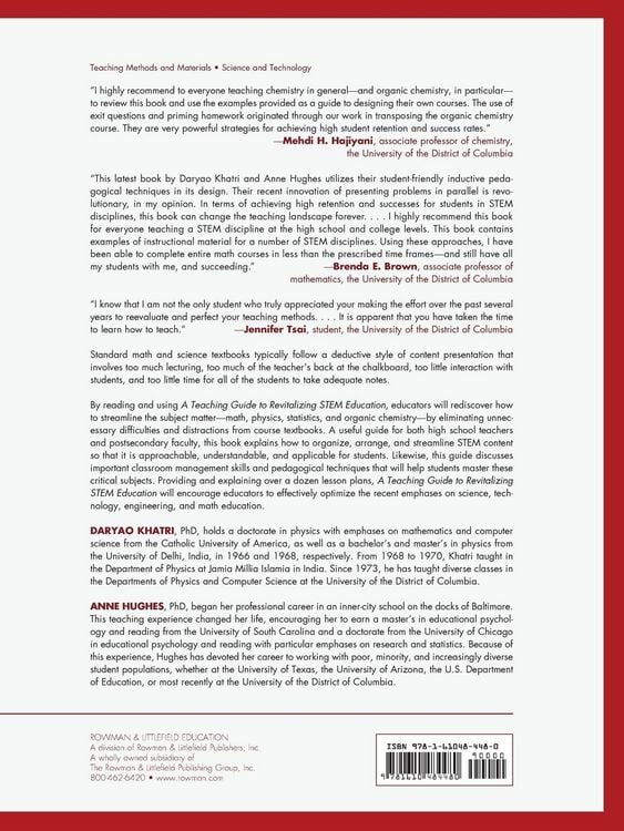 Produktbild: Teaching Guide to Revitalizing STEM Education
