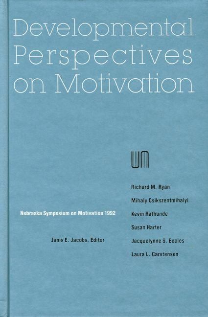 Produktbild: Nebraska Symposium on Motivation, 1992, Volume 40