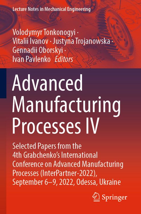 Produktbild: Advanced Manufacturing Processes IV