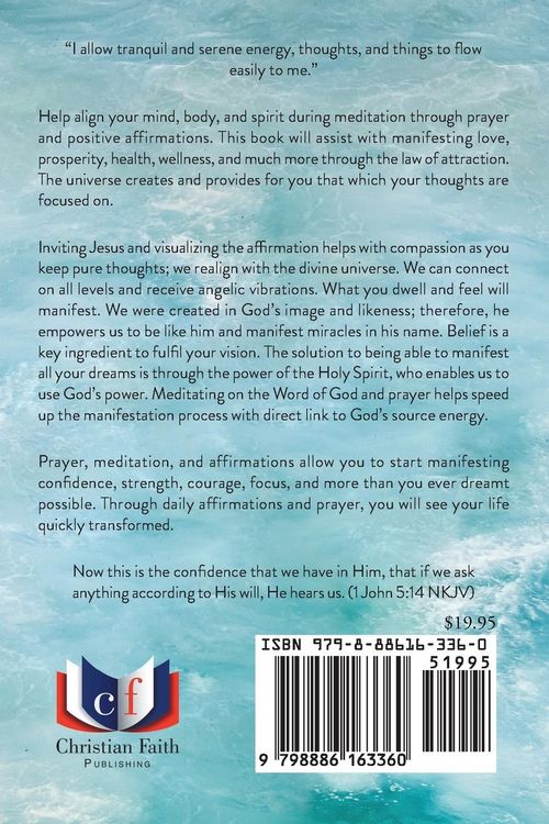 Produktbild: Positive Affirmation Prayer Book: Affirmation and Prayers to Comfort and Bless You throughout the Day as You Meditate the Wonderful Messages of God
