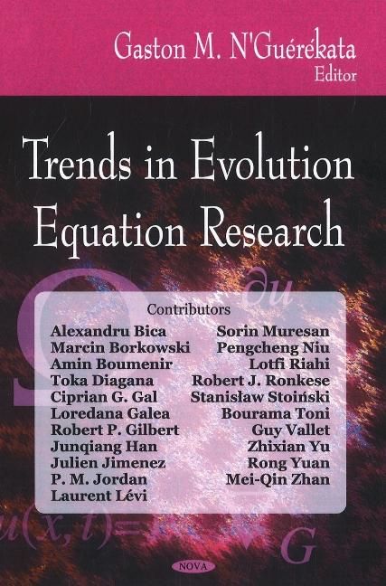 Produktbild: Trends in Evolution Equation Research