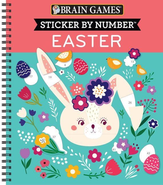 Produktbild: Brain Games - Sticker by Number: Easter