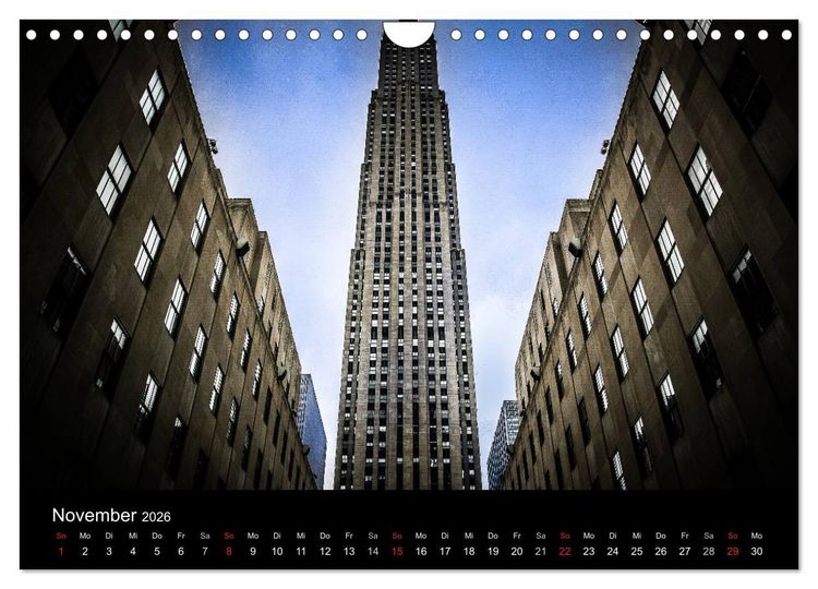 Produktbild: New York feeling (Wandkalender 2026 DIN A4 quer), CALVENDO Monatskalender