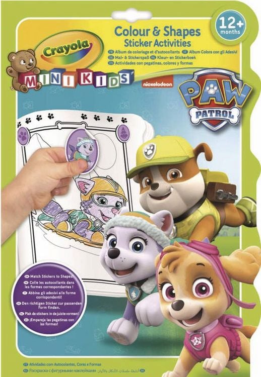 Produktbild: Crayola - Paw Patrol Coloring Book/Stickers