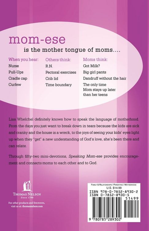 Produktbild: The Speaking Mom-Ese