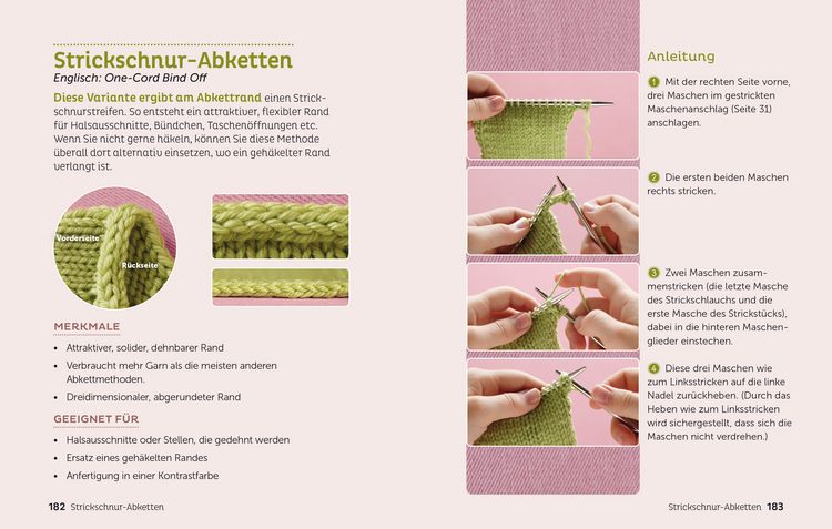 Produktbild: Anschlagen und Abketten