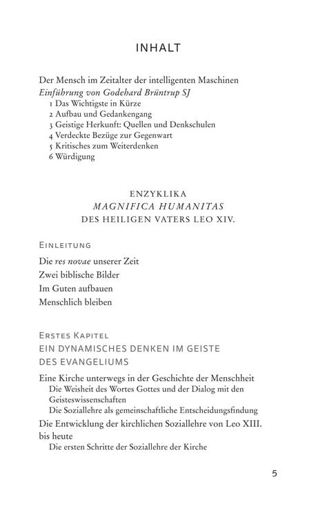 Produktbild: Magnifica humanitas: Die gro&szlig;artige Menschheit