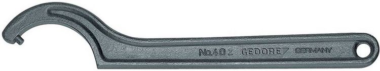 Produktbild: Gedore 6336580 40 Z 25-28 Hakenschl&uuml;ssel Schl&uuml;sselweite (Metrisch) 25 - 28mm