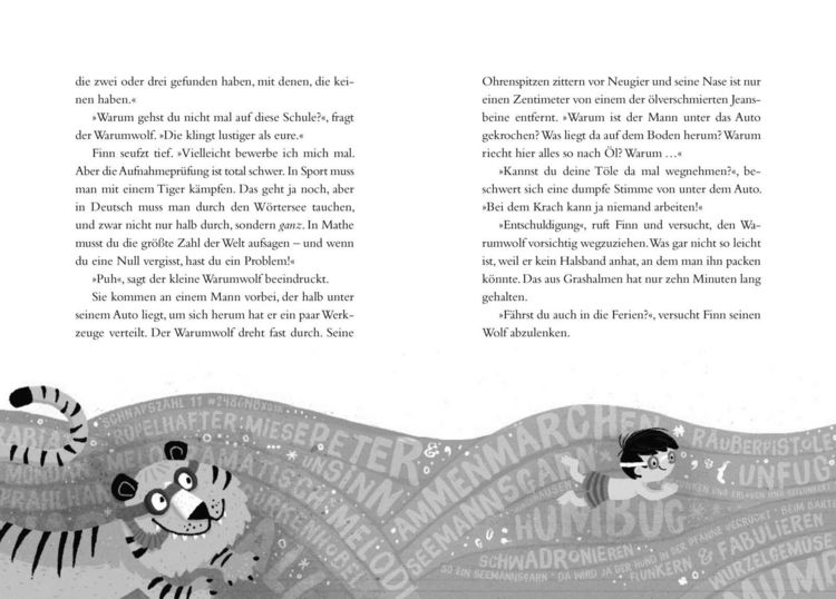 Produktbild: Der kleine Warumwolf