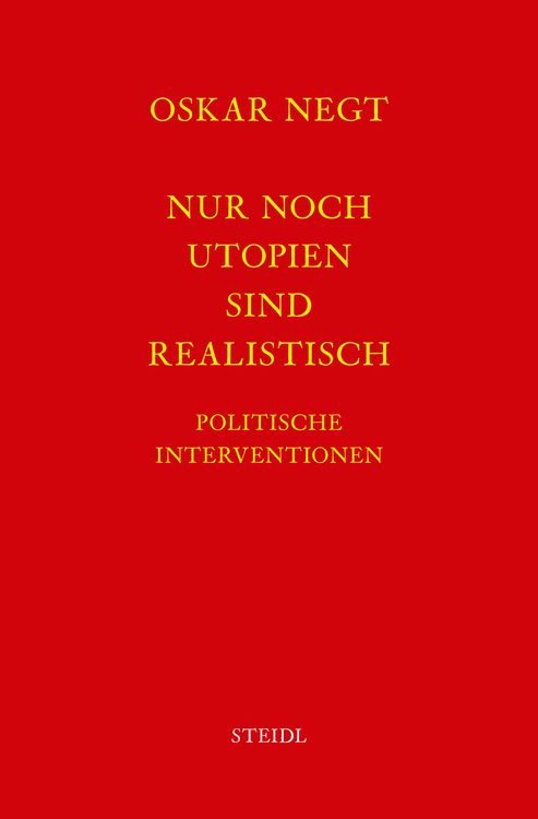 Produktbild: Werkausgabe Bd. 17 / Nur noch Utopien sind realistisch